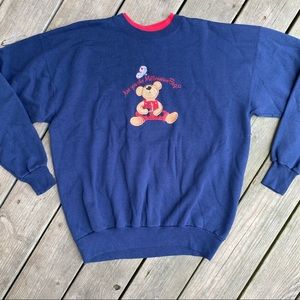 Vintage Teddy Bear Sweatshirt